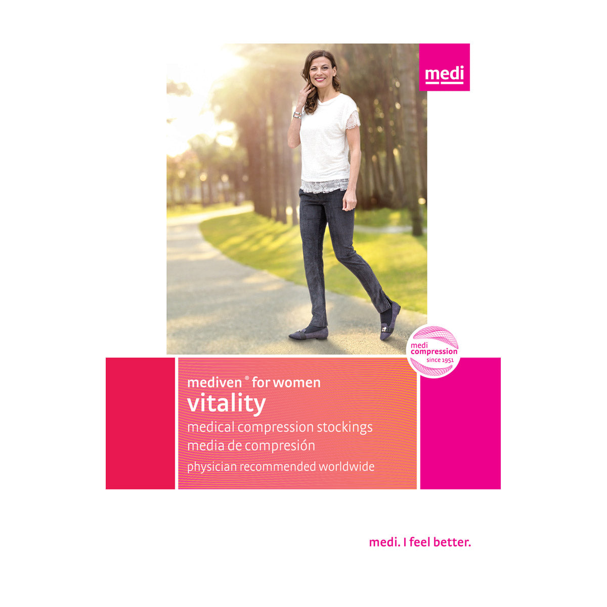 Mediven Vitality Knee 15-20 mmHg – LegSmart Compression Socks