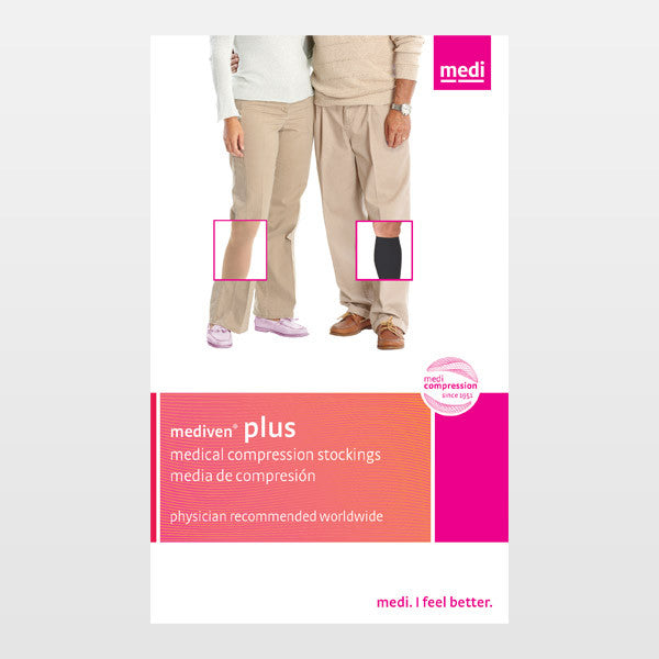 Mediven Plus Premium Open-Toe Knee High Compression Stockings (Free  Shipping) – BodyHeal